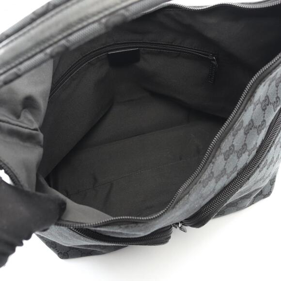 GUCCI Gray Leather Shoulder Bag - Picture 3 of 10